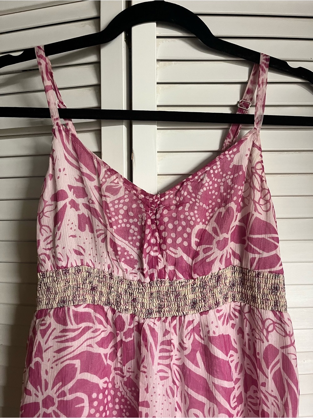 Maeve Pink Floral Maxi Dress - Picture 4 of 9